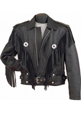 Leather Motorbike Jacket 