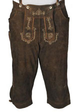 Bavarian leather shorts 
